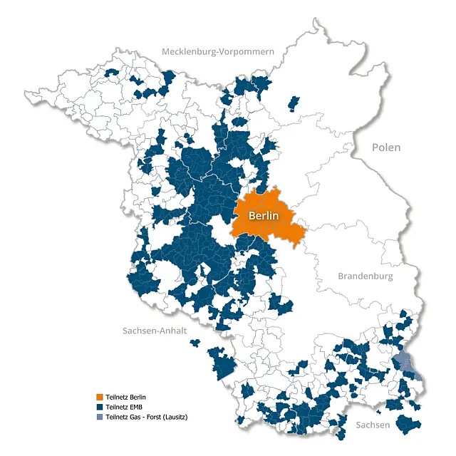 Grafik des NBB-Netzgebietes