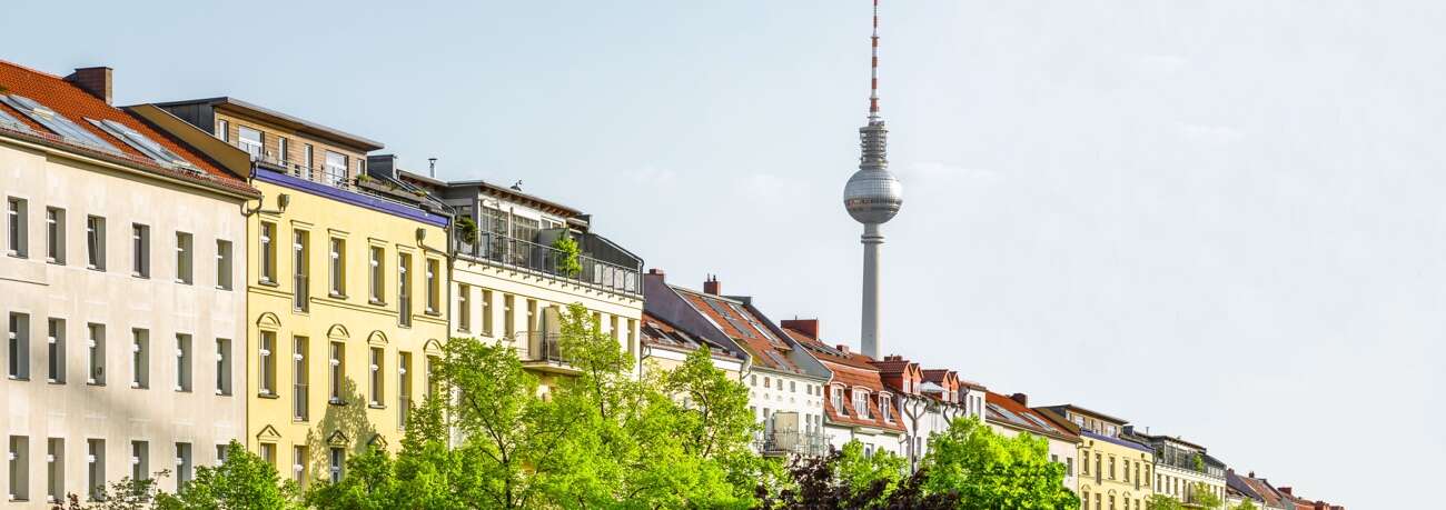 Skyline Berlin mit Fernesehturm