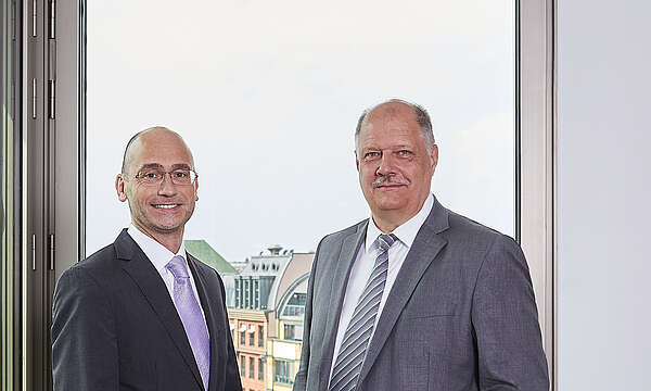 Maik Wortmeier & Frank Behrend (v. l.), Geschäftsführer