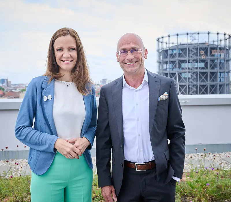 NBB-Geschäftsführung: Maik Wortmeier (Vorsitzender) & Claudia Rathfux