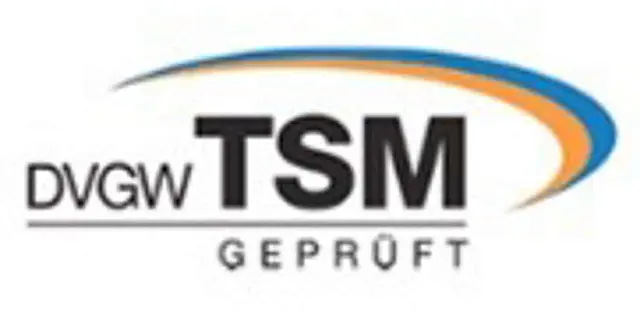 DVGW-TSM-Prüfsiegel „geprüft“